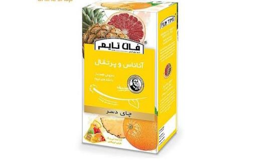 دمنوش اناناس پرتقال